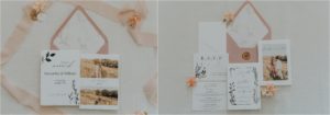 Romantic Floral Wedding Invitation Set by TAM Invitations